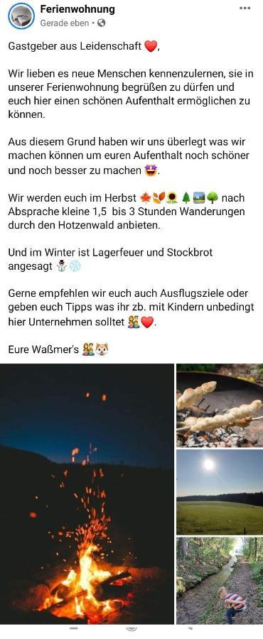 Ferienwohnung An Der Kapelle Rickenbach  Eksteriør bilde